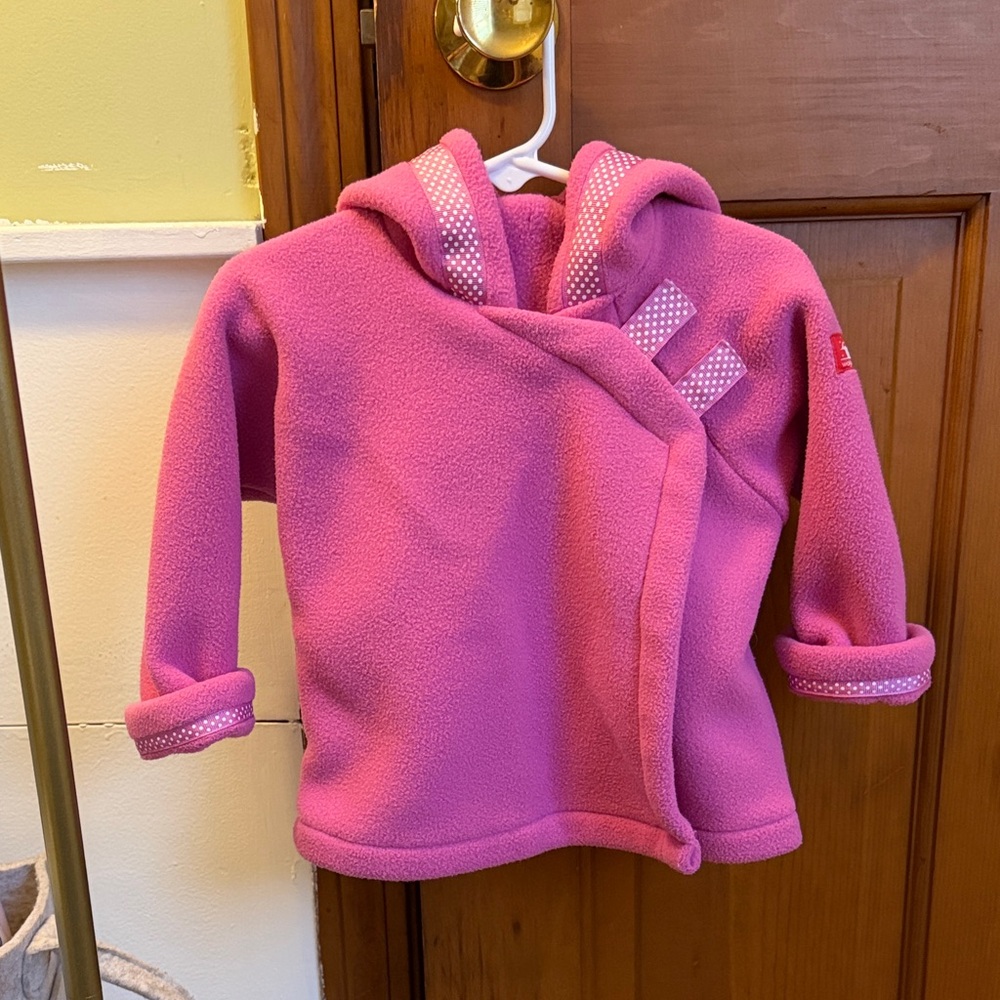 Pink Fleece Baby Widgeon Jacket